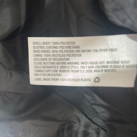 WILD FABLE BLACK &WHITE WOMEN VARSITY JACKET IN SIZE SMALL snaps closure - Picture 7 of 8